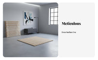 Rollable Slat Foundation hush-quiet foundation interlinked Bed Slats for Students, Renters