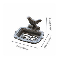 Foot Shaped Soap Dish Vintage Cast Iron Soap Dish Rustic for Sink