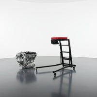 Car Repair Seat Heavy Duty Mechanic Creeper Stool Locking Brake for Garage
