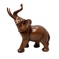 Resin Elephant Figurine Decorative Statue Compact for Office