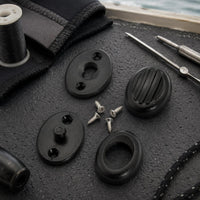 4 Pieces Plastic Quick Release Buckle Fast Fastening Water Sports Gear