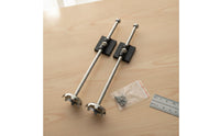 2 Pieces Detachable Telescopic Support Legs with Hardware Heavy Duty Fishing Box Legs Stable Stabilizer Leg Professional for Anglers