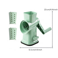 Hand-Crank Shaved Ice Machine Tabletop Rotary Snow Cone Maker