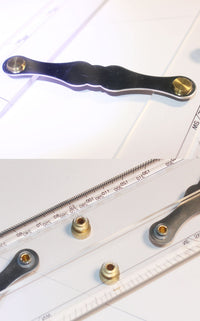 30cm Acrylic Transparent Navigation Ruler