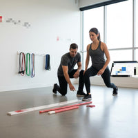 Functional Movement Screening Kit Red White Black Ybt Screening Kit Measuring Board Set Marked Scale Lines