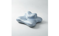 Memory Foam Pillow Contoured Stomach Sleeping Pillow Ergonomic Support Cushion for Side Sleepers, Bed, Sofa, Naps