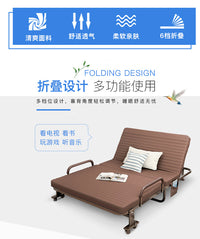 午休折叠床办公室午睡神器家用便携躺椅简易行军陪护小单人床