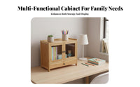 Desktop desktop shelf with Cabinet Space-Saving Desk Top Shelving Unit for Hobbyists