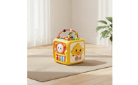 Musical Baby Activity Cube with Handle Developmental Activity Cube with Interactive Features Fine Motor Cognitive for Babies, Toddlers, Infants, Playroom