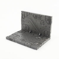 Hangar Scene Board  Corner Scene Board Freestanding Miniature Display Base