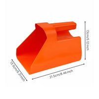 Horse Feed Ladle Reusable Barn Feed Ladle Large Capacity Livestock Gear for Barn