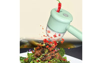 Food Chopper Electric Chopper with Handle Small Onion Cutter for Kitchen