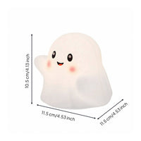 Ghost Night Light Spooky-Cute Ghost Lamp Non-Scary for Bedroom, Kids