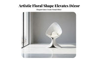floralShaped Armchair Artistic Design Accent Chair Nordic design Statement Piece for Adults, Book Lovers, Lounge Area, Bedroom
