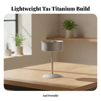Cylindrical Titanium Coffee Filter Round Flat Base Perforated Coffee Filter Eco Friendly Kitchenware Silver Gray