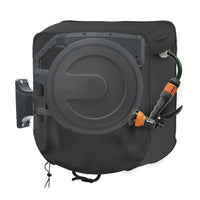Garden Hose Reel Cover with Drawstring Dustproof for Backyard