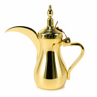 Arabic Traditional Coffee Pot Decorative Authentic Middle Eastern Coffee Pot for Home Entertaining, Cafes, Weddings