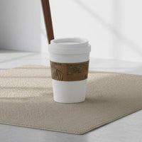 Coffee Cup Trash Can Decorative Desktop Trash Can Stylish Look Desktop Paper Bin for Living Room, Bedroom, Washroom