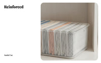 Pants Divider Box transparent Clothing Organizer Space-Saving for Closet, Drawer