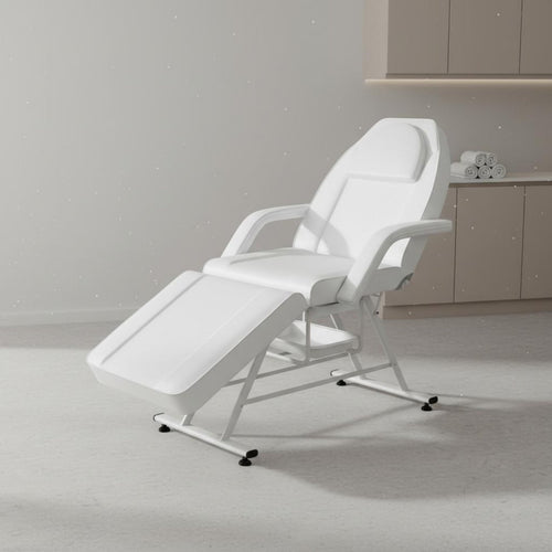 Adjustable Permanent Design Chair Removable Armrests Foldable Beauty Bed Waterproof PU Leather Multipurpose Permanent Design Bed for Lash Technicians