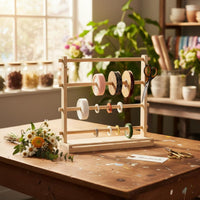 Wooden Ribbon Organizer Easy to Organize Wood Ribbon Organizer Burrsmooth Finish