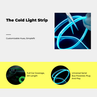 USB EL Wire, flexible car lighting