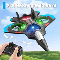 Remote Control Fighter Jet for Kids, Rechargeable, Durable Foam Glider, Birthday Gift for Boys