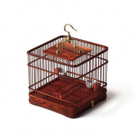 Bird Cage with Pull-out Tray Hanging Birdcage with Tray Traditional for Tabletop
