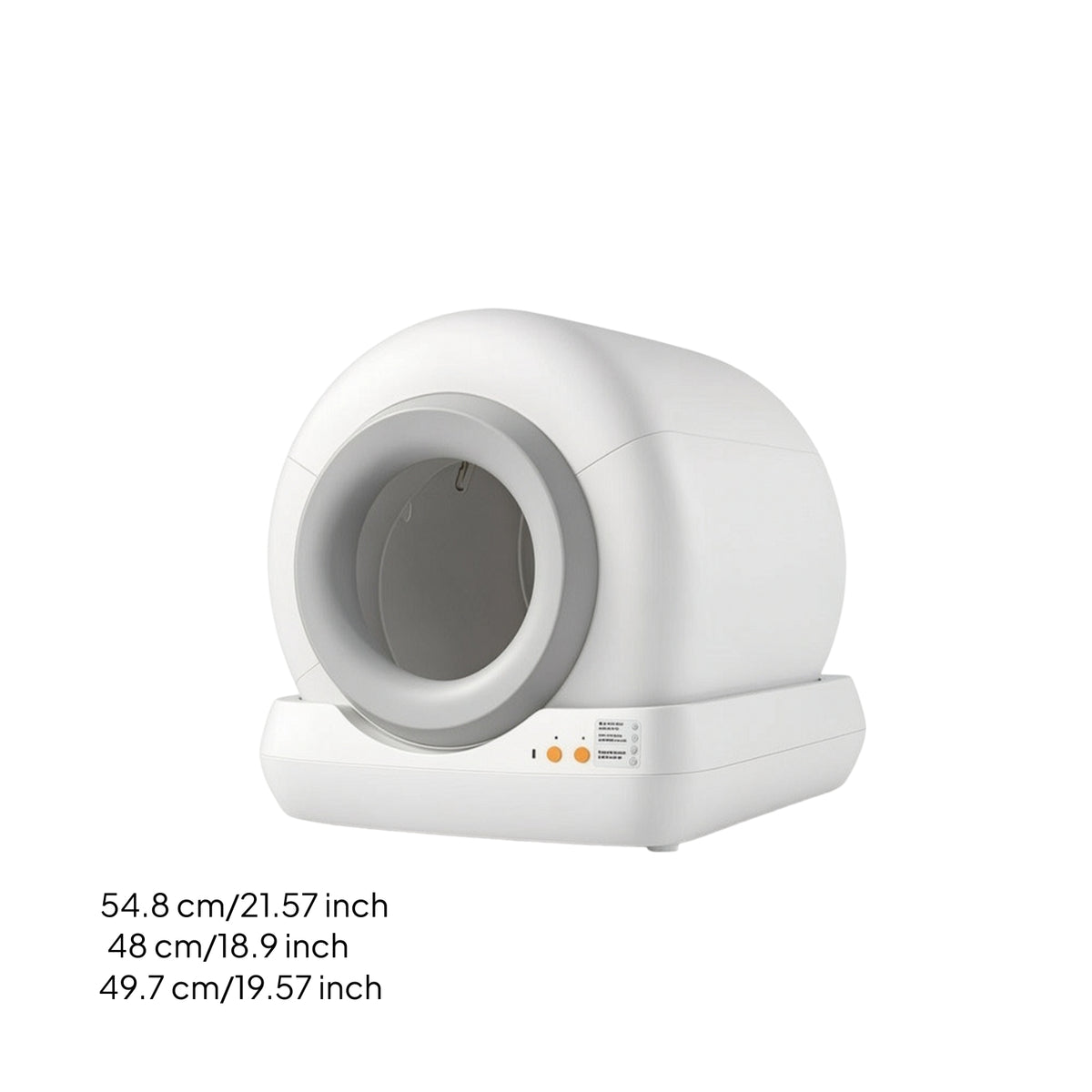 Fully Enclosed Automatic Litter Box App Control Smart Cat Litter Box Quiet for Home, Apartments