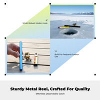 Portable Mini Fishing Rod, Telescopic Pole, Pond