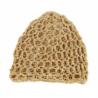 Breathable Hollow out Knit Cap Stretchy Fit Hollow out Skull Cap Lightweight Mesh Skullcap Design for Women, Men, Casual Wear, Sleeping, Food Service
