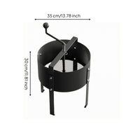 Rotary Soil Sieve Bolted Compost Sifter Heavy Duty