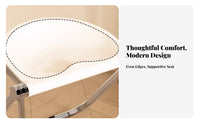 Minimalist Cylindrical Stool Foldable Space-Saving Seat Sturdy Construction