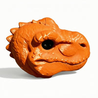 Dinosaur Head Squirrel Feeder Lightweight Creature Head Hanging Squirrel Feeder Pre-Assembled for Garden, Patio