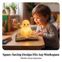 Halloween Specter Night Light | Warm Yellow Glow, Night Light with specter, for Bedroom
