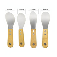 4 Pieces Glue with Teardrop Blade Stainless Steel Sealant Remover