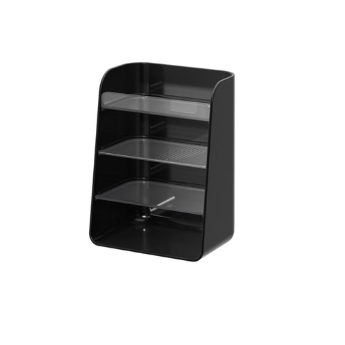 Rotating Makeup organizer Space Saving Cosmetic Organizer Multi-Compartment for Desk