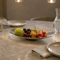 Oval Fruit Platter Tabletop Stainless Steel Oval Tray Easy to Clean