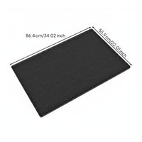 Waterproof Under Sink Mat Raised Border Silicone Leak Tray Heat-Resistant