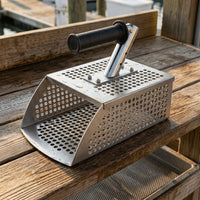 Sand Rake Stainless Steel Detachable Handle Rake Curved Body