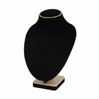 Velvet Jewelry Display Easy to Organize Black Jewelry Showcase Stable Base Display Rack for Store Owners