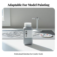 50 Ml Fills Imperfections Hobby Surfacer Putty Wear Resistant Surface Filler Improves Paint Adhesion Crafting Material Buildable Coverage for Miniature Painters