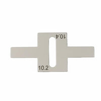 Stainless Steel Piano Key Depth Measuring Tool Easy to Use Piano Key Depth Meter Wear-Resistant for Music Workshop