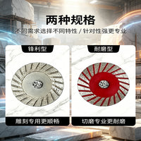 4cm Stone Carving Cutting Disc for Electric Grinder
