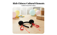 Fuzzy Orb Headband Cute and Adorable Soft Ball Hair Band Playful Design Costume Headwear for Kids, Cosplayers, Themed Events, Photo S, Daily Wear