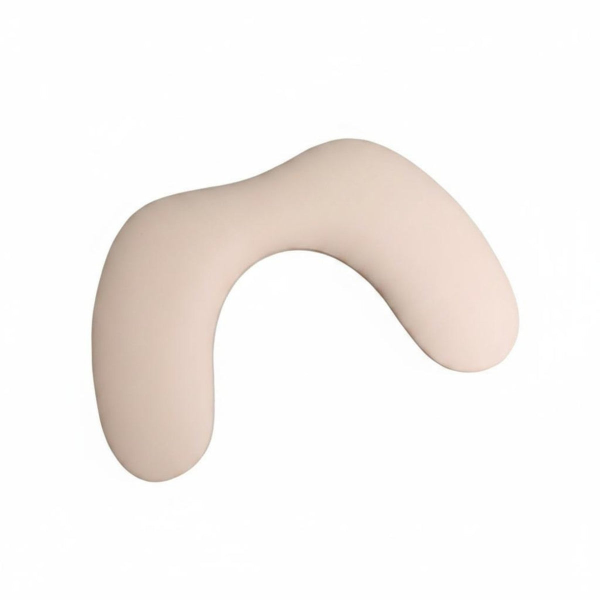 Easy to Clean U-Shaped Manicure Hand Rest Sturdy Base Foldable Nail Art Armrest for Manicurists, Home Use