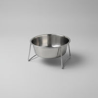 Fowl Food Dish Rust-Resistant Stainless Steel Feeder Bowl Sturdy for Aviary