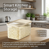 Airtight Food Storage Containers for Dry Foods, Large Cereal Storage Containers, #variant:Small - 10 jin