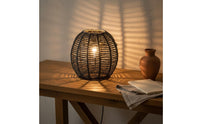 Decorative Woven Lampshade Natural Material Woven Lamp Shade Hollow-out Design Rattan Design Hanging Shade Rustic Charm for Restaurant, Guesthouse, Cafe, Tea House