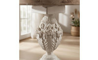 Vintage Round Side Table Distressed French Style Side Raised Edge Table rims Home Furniture